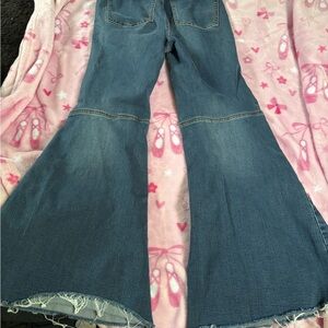 We The Free Dark Blue Flare Jeans Size 25